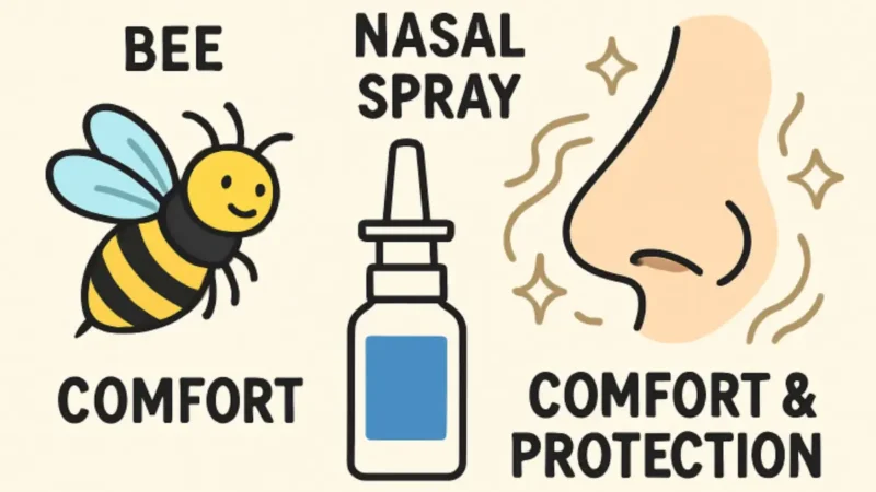 Bee Propolis Nasal Spray: Supporting Immune Health and Nasal Well-Being
