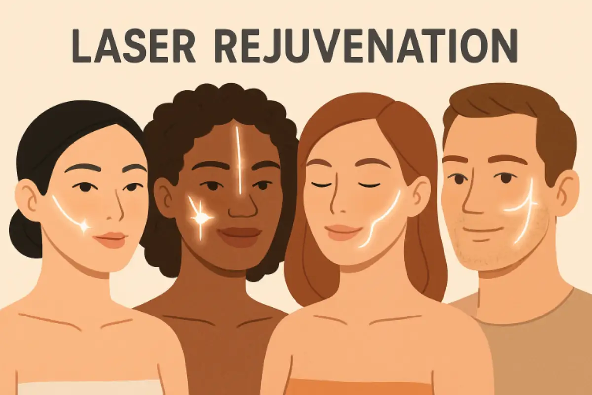 Benefits of Fractional Laser Treatments for All Skin Types