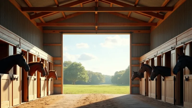 Best Practices for Designing Horse Barns