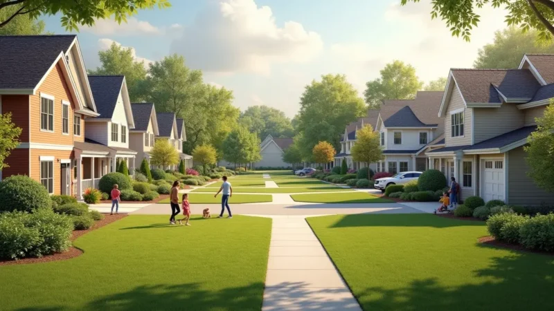 The Benefits of Living in Communities with Larger Lot Sizes