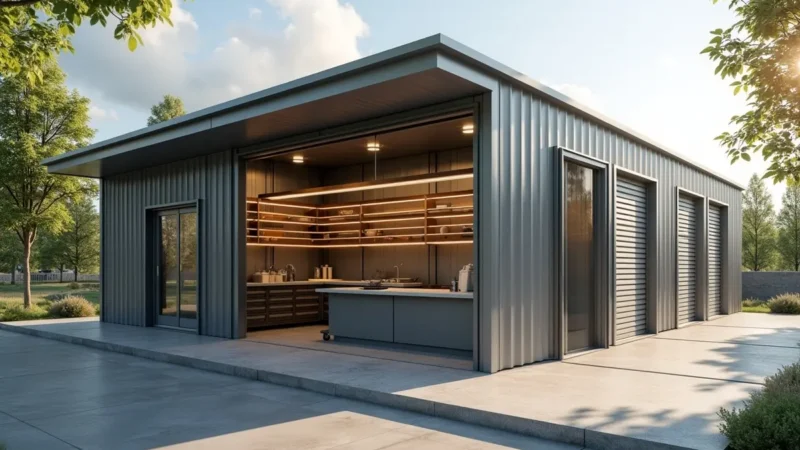 Versatile Structures Designed for Secure Extra Space