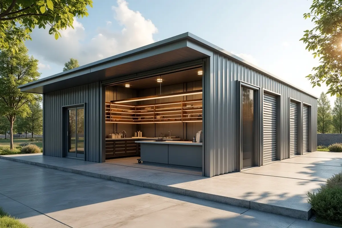 Versatile Structures Designed for Secure Extra Space