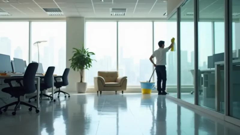 How Professional Cleaning Supports Healthier Workspaces